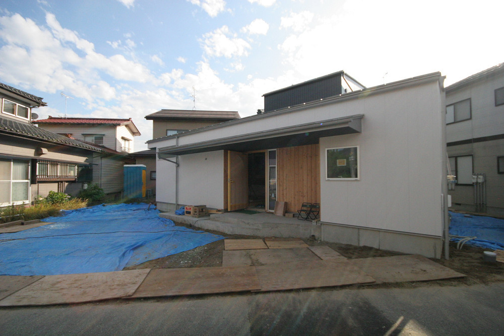 木工事終了 新発田猿橋の家_b0349892_17165215.jpg