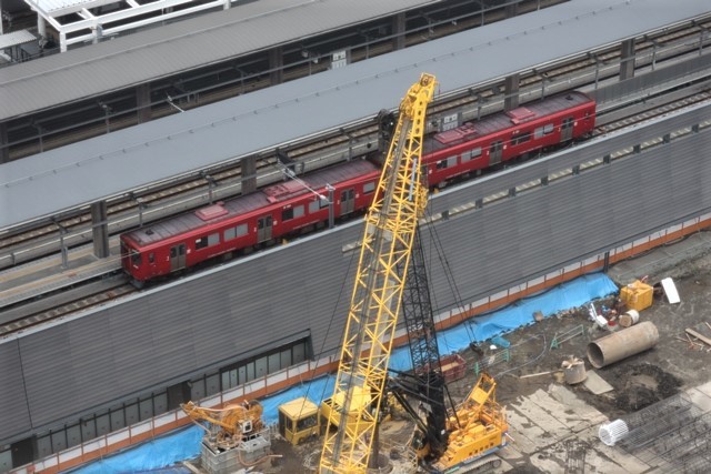 藤田八束の鉄道写真@熊本の路面電車、懸命に復興に向かう熊本・・・頑張れ熊本、熊本城の復興が面白い_d0181492_17412852.jpg