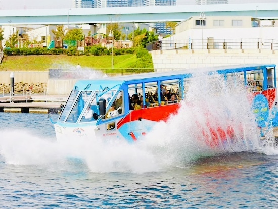 【水陸両用バス】バスが船に変身！水上を走るバスで東京めぐり♫_d0387731_23533040.jpeg