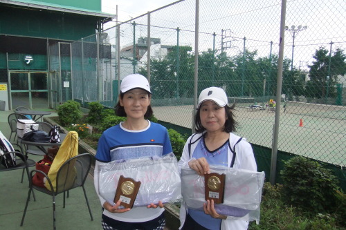 2019年7月10日(水)ビギナーズ女子ダブルス_b0158200_15494563.jpg
