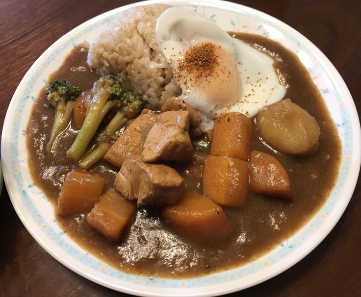 朝 カレー ♪_c0212604_104266.jpg