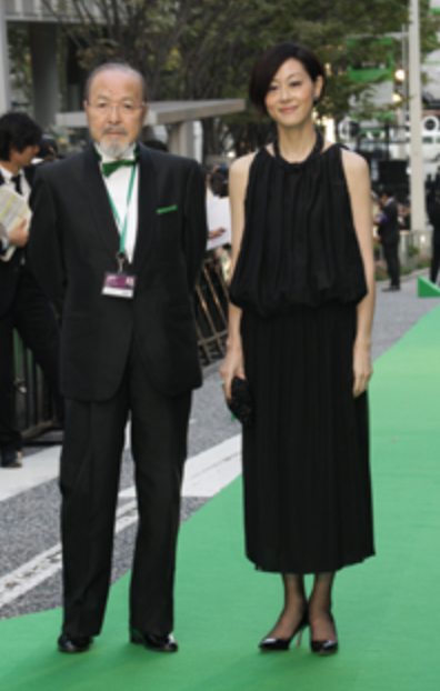 東京国際映画祭　モデルの雅子さんがAme blancheジュエリーを♪_c0221922_22523353.jpeg