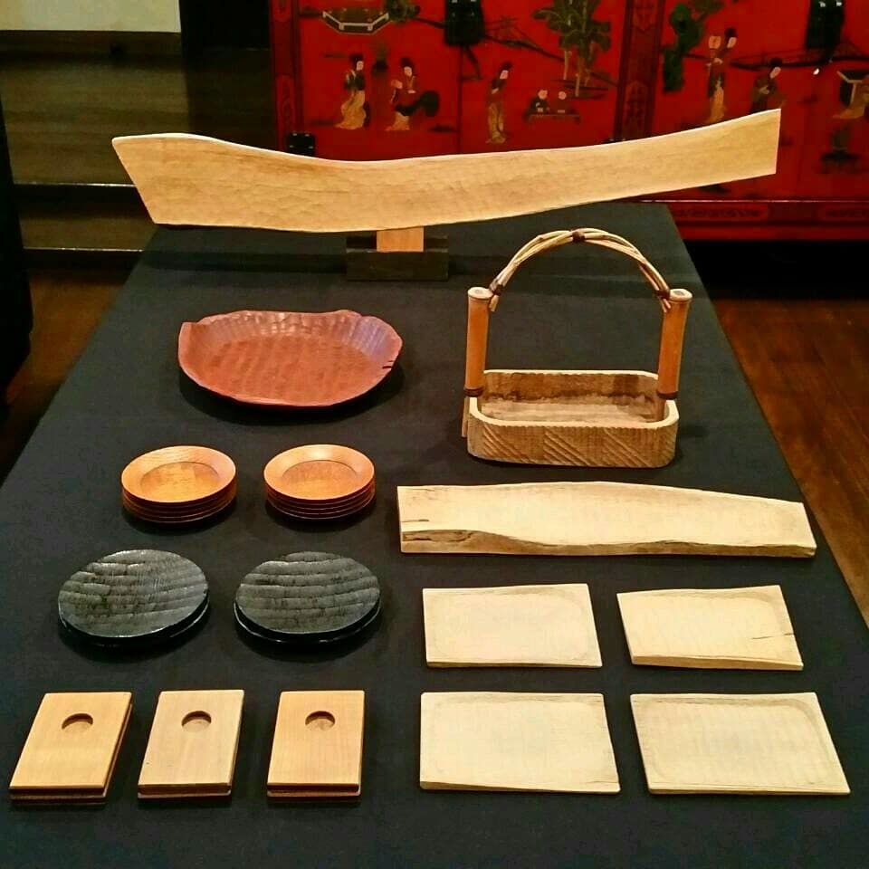 我谷盆 制作 復元 の 第一人者、木工藝家「 森口 信一 」先生 にご来店