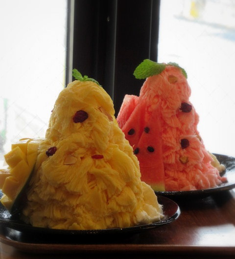 Homibing ホミビン 夏限定 生スイカの台湾式かき氷を新大久保で食す ぴきょログ 軽井沢でぐーたら生活
