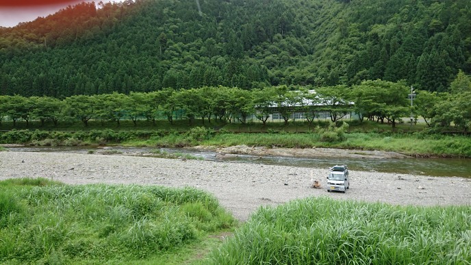 昨日も失敗、でもツ抜けした•( •ω•ฅ） 　～　メガネのノハラ　イオン洛南店　美山川　鮎釣り　友釣り　ひまわり囮　ツ抜け　_c0221718_12091294.jpg