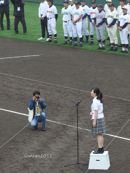 第101回全国高校野球選手権栃木大会開会式 in 県営球場_e0227942_22355725.jpg