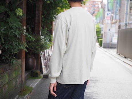 【AURALEE】LUSTER PLAITING L/S TEE 21SS