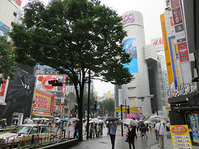 7月12日㈮の109前交差点_b0056983_16254426.jpg
