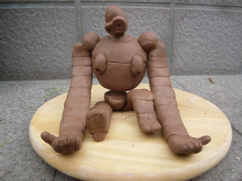 久々にロボット兵を作ってみた。盆栽用だけどね。_c0024502_20331156.jpg