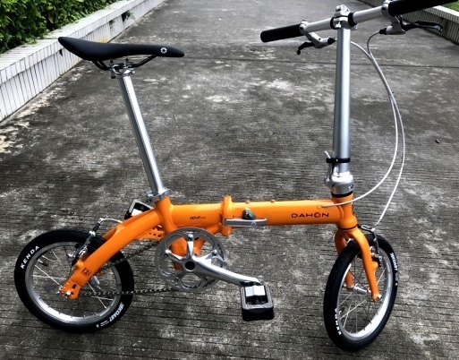 DAHON dove plus折りたたみ自転車 オレンジ DAHON（ダホン、ダホーン） 2020年モデル DOVE PLUS