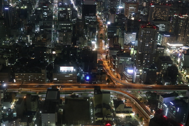 名古屋観光③ ミッドランドスクエア夜景 _a0357206_17062231.jpg