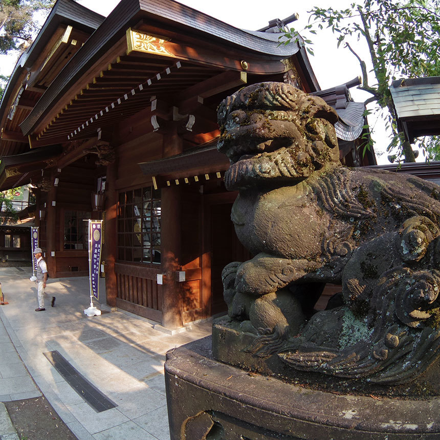 微妙な魚眼で行く初夏の大國魂神社-2_b0058021_11130881.jpg