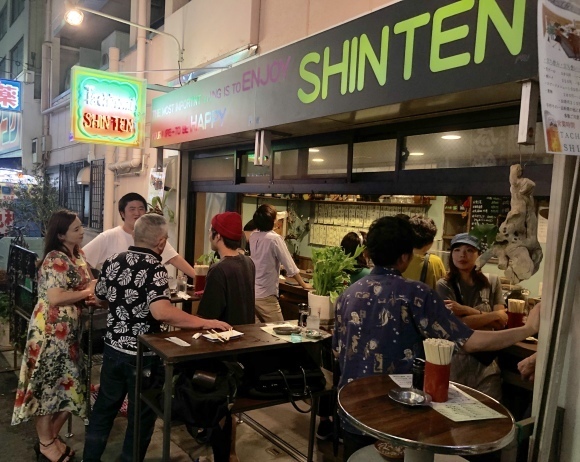 鶴橋立ち飲み Shinten 大阪ｂ級グルメ天国