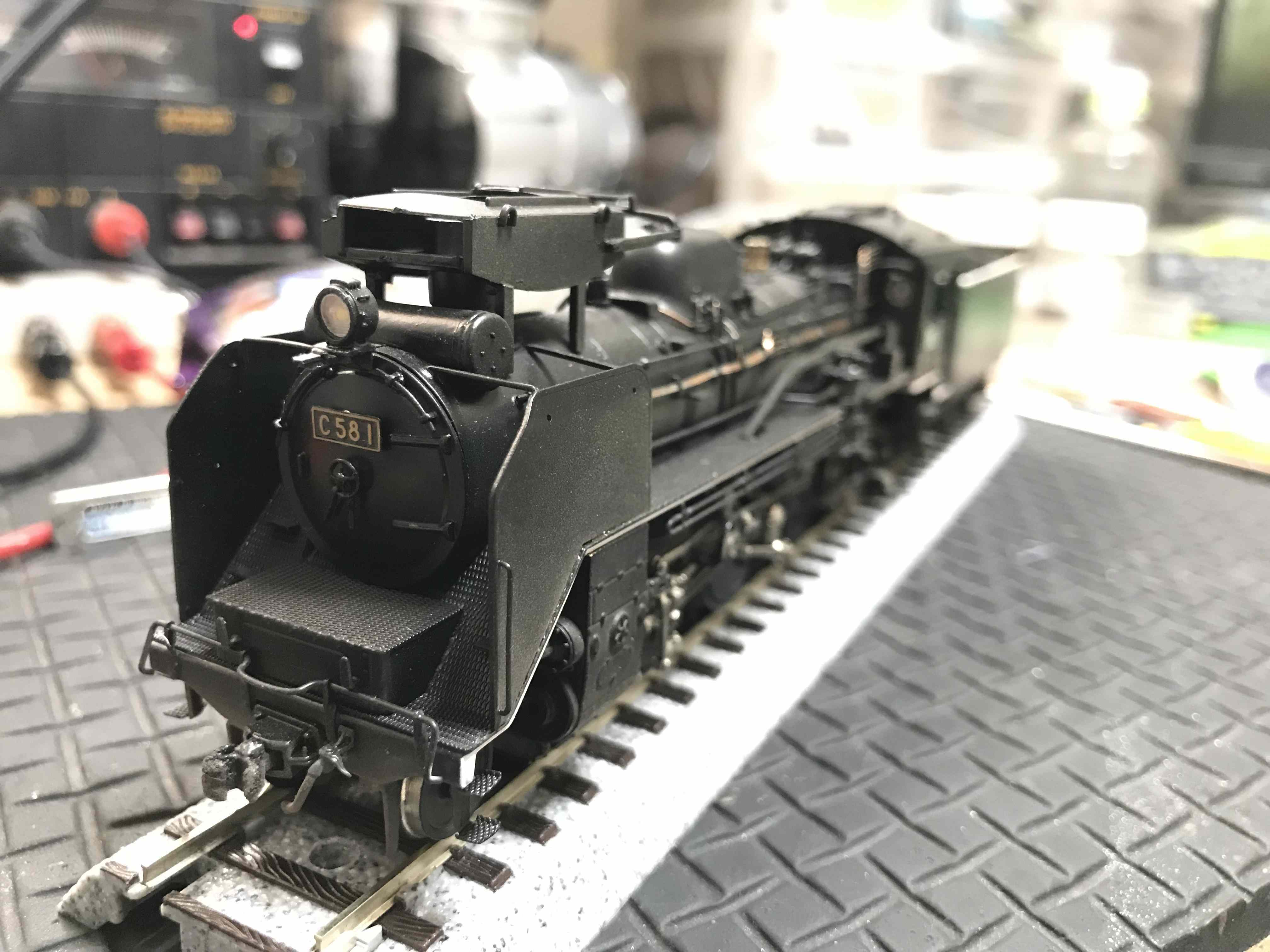 C58 1 の再生 その5 (テンダー改造+完成) : 工房たけどん C58 1 の再生 その5 (テンダー改造+完成) : 工房たけどん