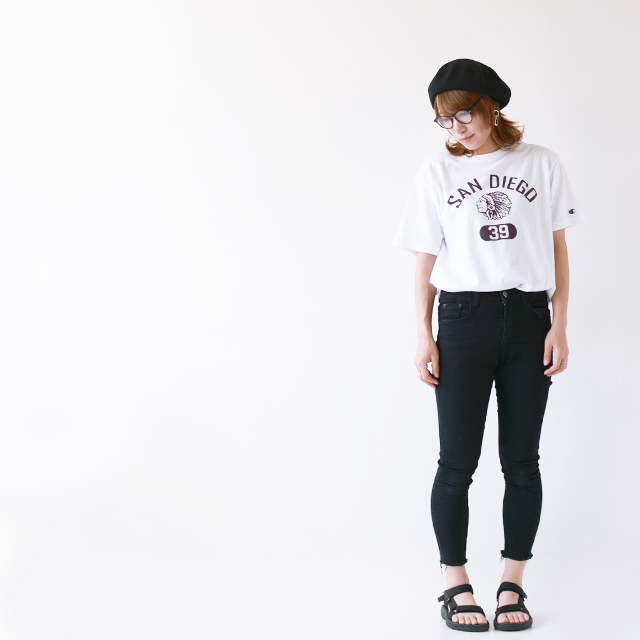 CHAMPION チャンピオン tシャツ レディース T-SHIRT SAN DIEGO [C3-P336] チャンピオンTシャツ・サンディエゴTシャツ、LADY\'S_f0051306_17515547.jpg