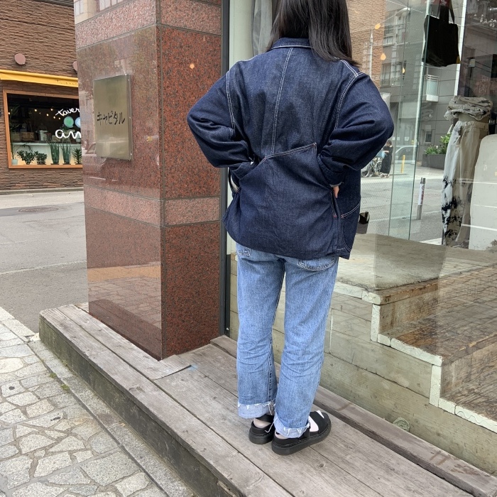 12ozデニム×8ozデニムリンゴマンカバーオール : SAPPORO STAFF BLOG