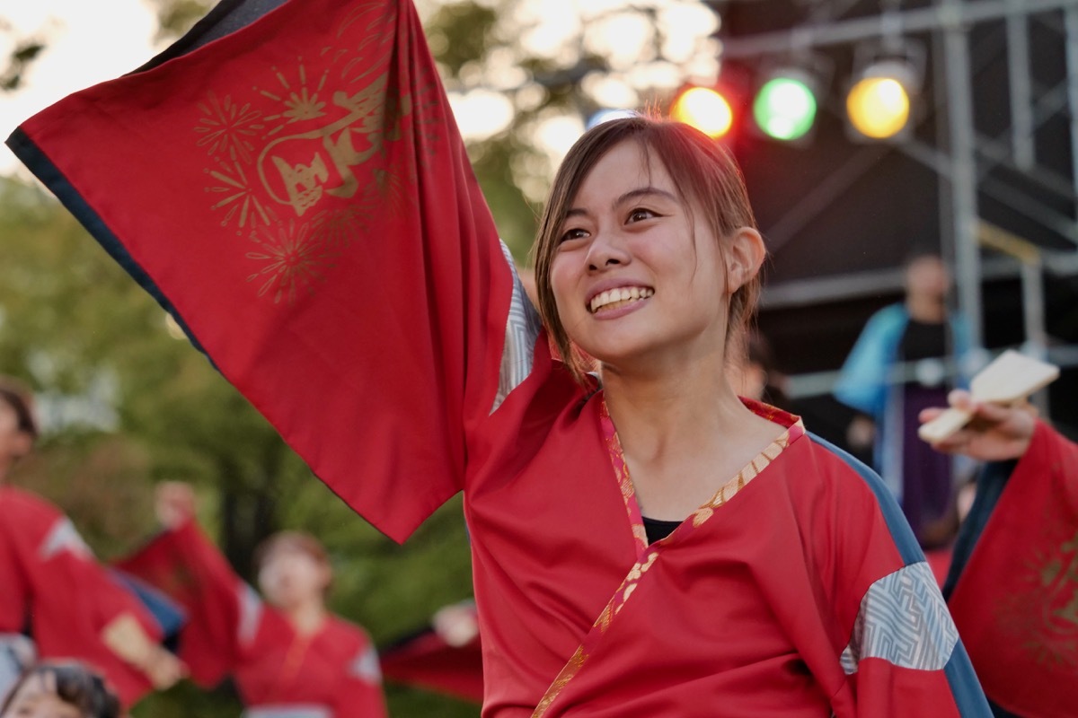 ２０１８YOSAKOI高松祭りその２５（高知学生　旅鯨人）_a0009554_22301136.jpg