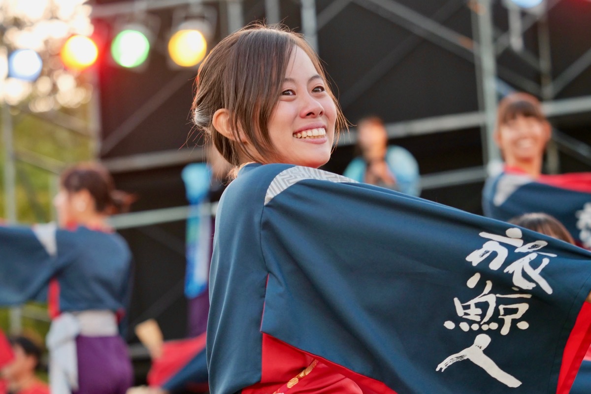 ２０１８YOSAKOI高松祭りその２５（高知学生　旅鯨人）_a0009554_22395317.jpg