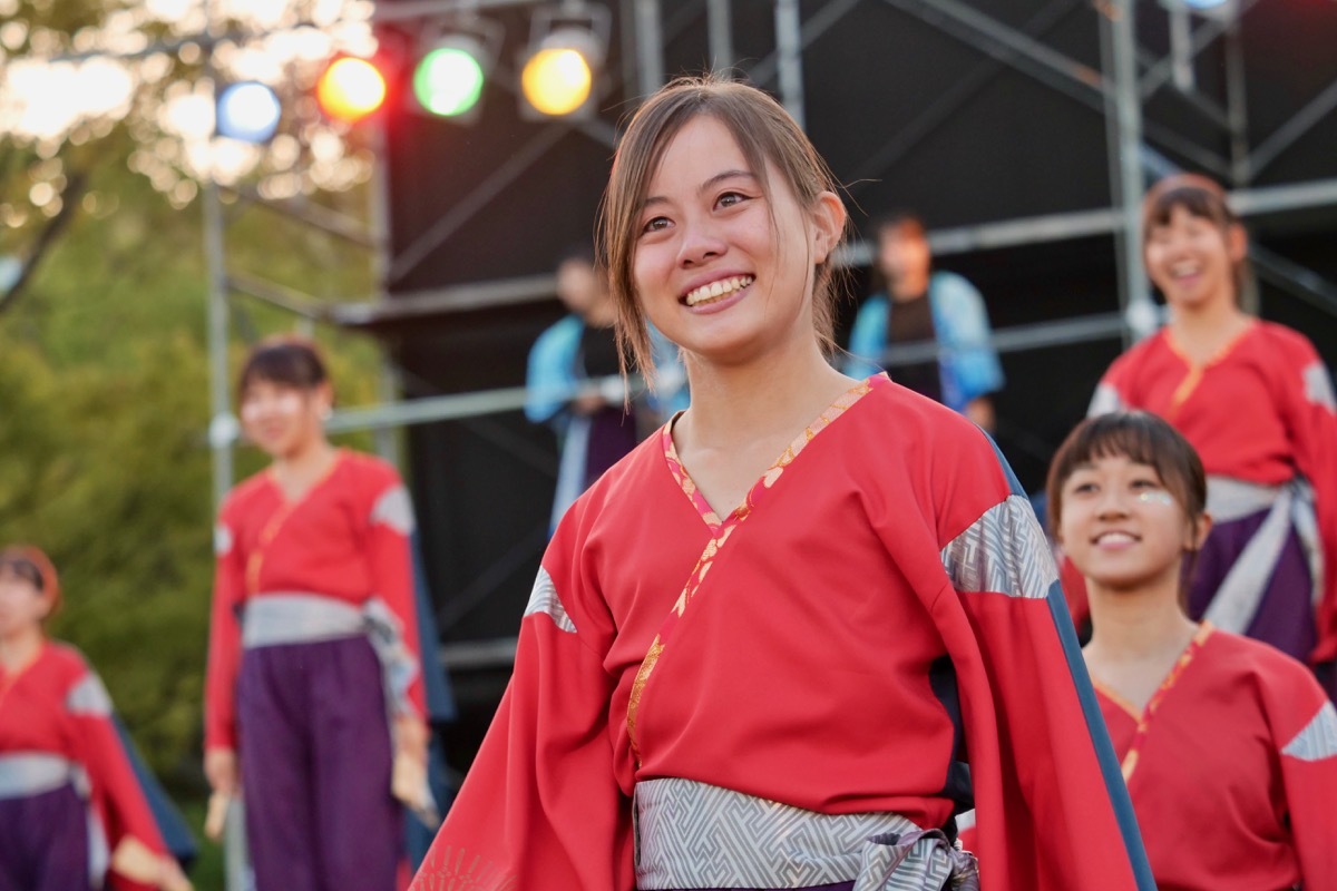 ２０１８YOSAKOI高松祭りその２５（高知学生　旅鯨人）_a0009554_22402549.jpg