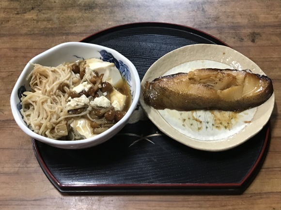 煮魚&あんかけ豆腐_f0350959_21112129.jpeg