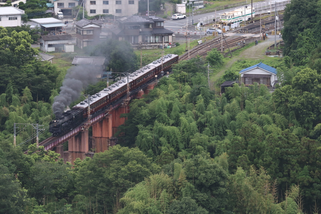 黒煙高らかに荒川橋梁を渡る - 2019年梅雨・秩父鉄道 -_b0190710_22244924.jpg