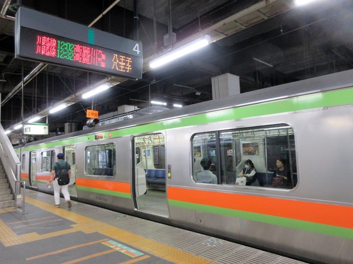八高線　拝島駅設置　八高線・川越線所要時間案内 八高線 拝島駅設置 八高線・川越線所要時間案内 八高