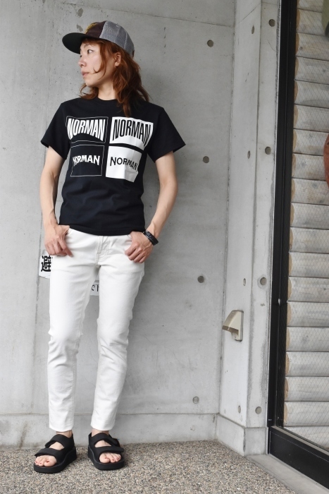 NORMAN PRINT TEE 新BRAND★_d0152280_06422886.jpg