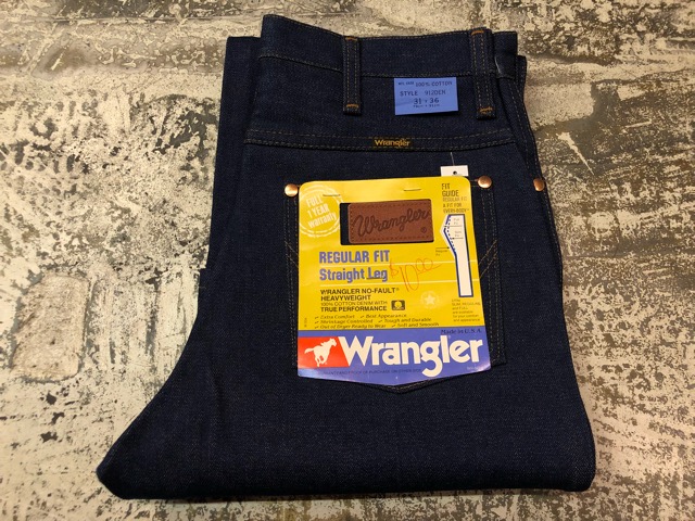 7月20日(土)マグネッツ大阪店スーペリア入荷!!#4 Denim&Work Dead Stock編!! Wrangler & 60\'s ArmadaFabric、50\'s NEVER-RIPUM!!_c0078587_19173991.jpg