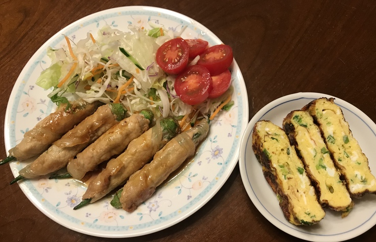 夜ごはんは「ガーリック醤油チキン」。_c0212604_18523970.jpg