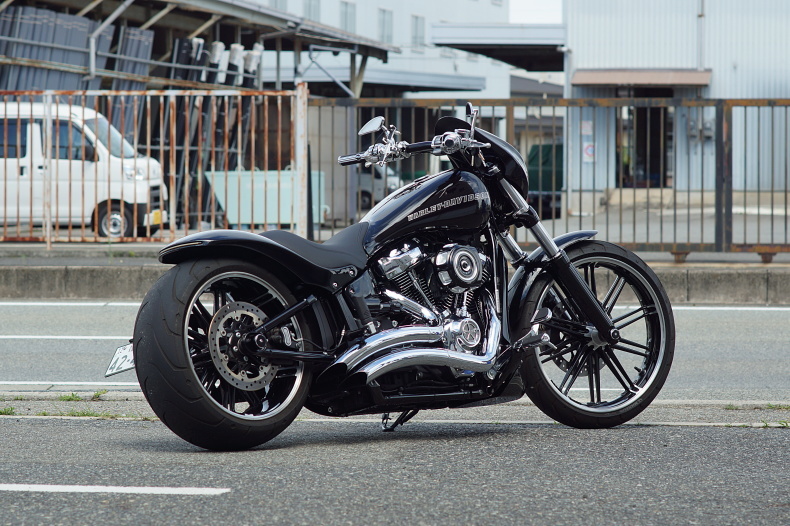 M8 BREAKOUT FATBOY用 リヤアクスルカバー_e0127304_04192377.jpg
