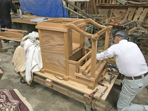 稲荷社組立て 神奈川 伊勢原 宮大工 宮大工 内田工務店 棟梁のブログ