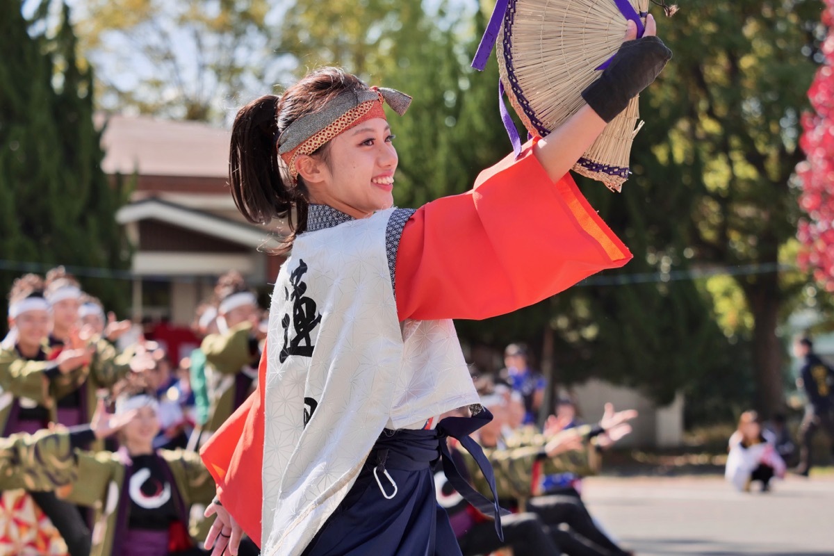 ２０１８岡大祭その８（岡山うらじゃ連　蓮雫）_a0009554_00122072.jpg