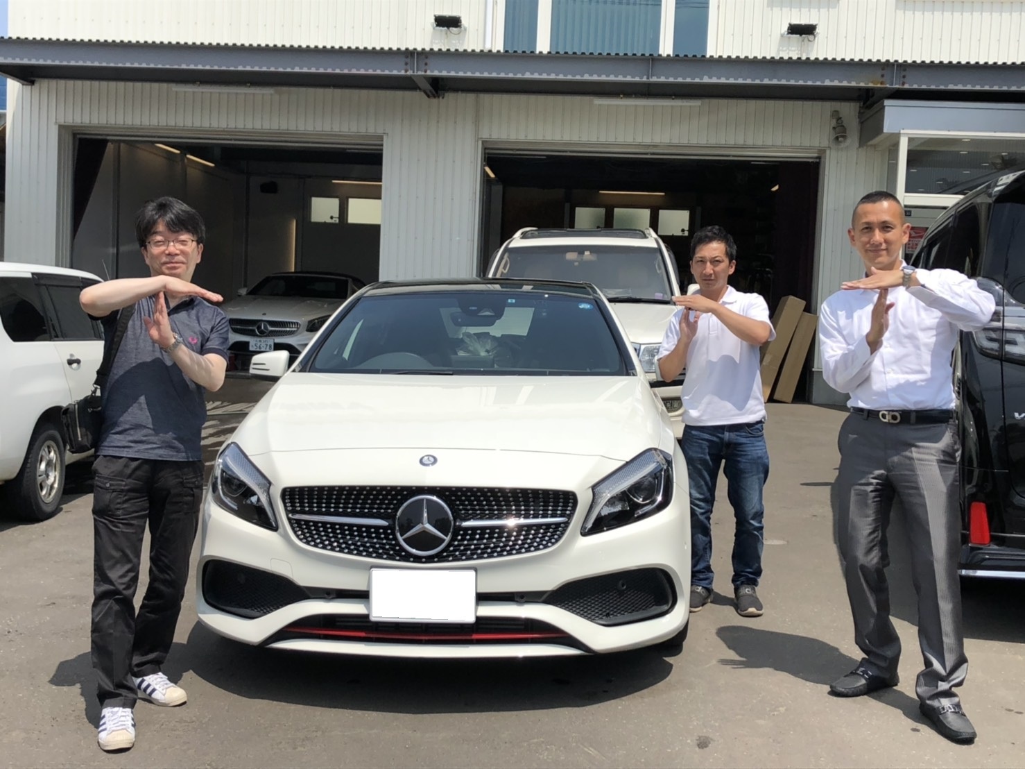 7月20日(土)☆ベンツA250 S様納車☆ランクル LX570 ベンツS550 キャンピングカー💛TOMMY💛_b0127002_18565383.jpg