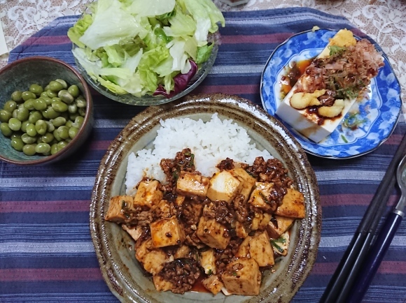 7/20 サッポロクラシック夏の爽快2019 & AJINOMOTO Cook Do 四川式麻婆豆腐 で 麻婆丼_b0042308_23342139.jpg