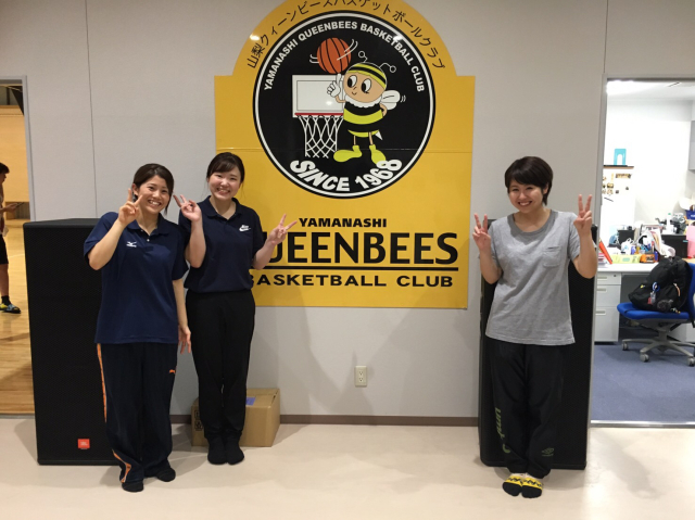クィーンビーズ トレーナー活動_b0216456_19251393.jpg