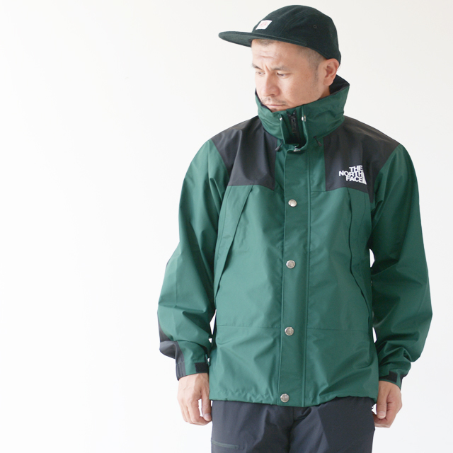 THE NORTH FACE レインテックス　ナイトグリーン　マウンテンパーカー