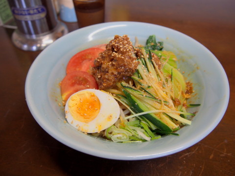 冷やし担々麺:神武食堂(つがる市)_b0147224_20173580.jpg