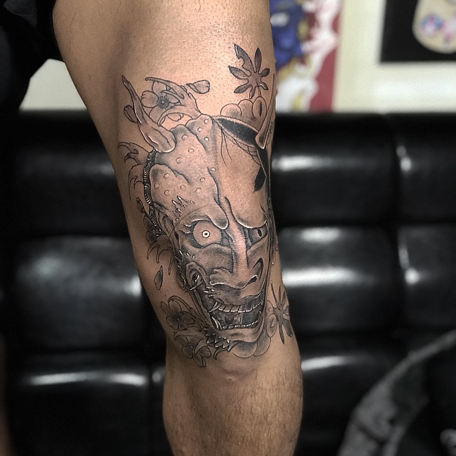 般若 鬼 和彫り ワンポイント 2face Tattoo Studio Japan 千葉県木更津市 刺青処 聖針 般若 鬼 和彫り ワンポイント 2face Tattoo Studio Japan 千葉県木更津市 刺青処 聖針