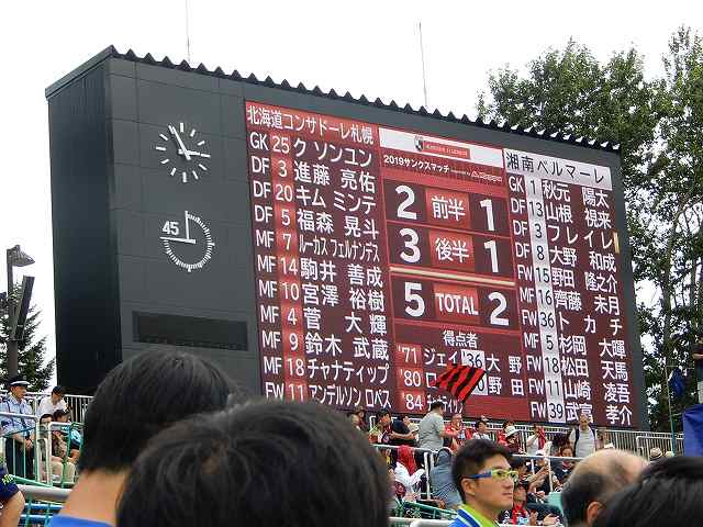 札幌vs湘南 札幌厚別公園競技場 参戦 湘南 浪漫 札幌vs湘南 札幌厚別公園競技場 参戦 湘南 浪漫