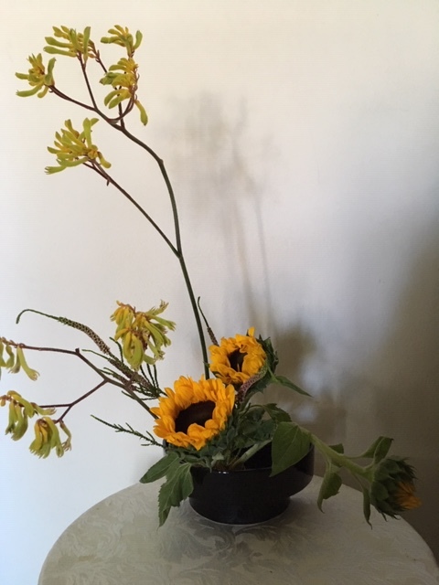 生け花教室 -第一日目_e0350971_09184084.jpg
