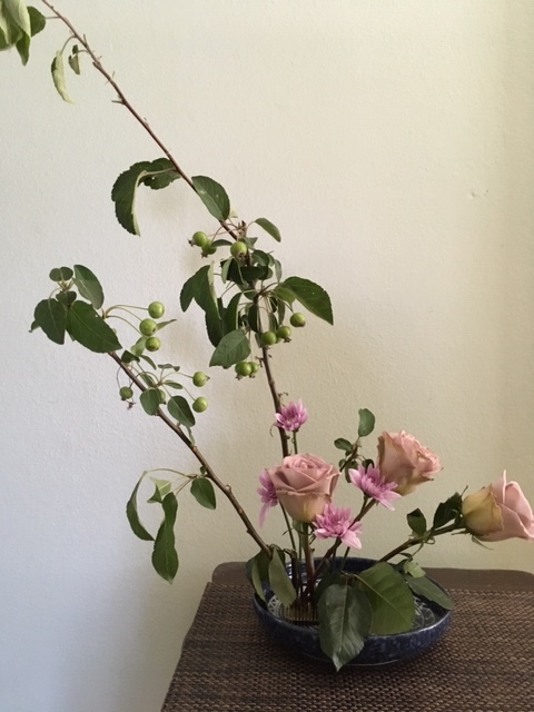 生け花教室 -第一日目_e0350971_09185914.jpg