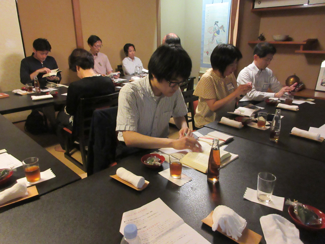 第10回田中裕明賞お礼の会。 : ふらんす堂編集日記 By YAMAOKA