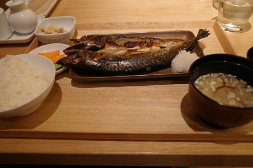 無印良品 銀座『MUJI Diner（ムジダイナー）』 で、初めての焼き魚定食_e0080345_06583496.jpg