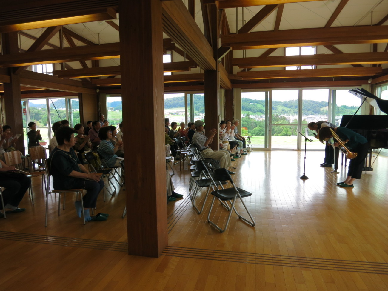 昨日、2019年7月21日、「はらっぱ館」でコンサートを行いました。_d0159273_17044983.jpg