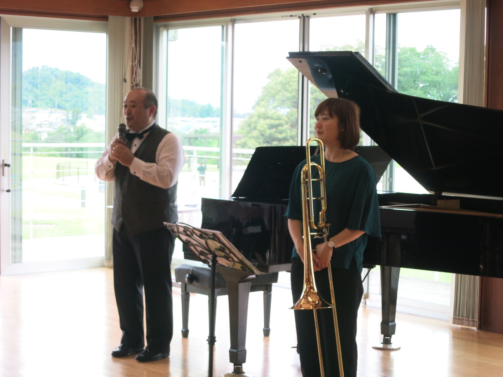 昨日、2019年7月21日、「はらっぱ館」でコンサートを行いました。_d0159273_17060192.jpg