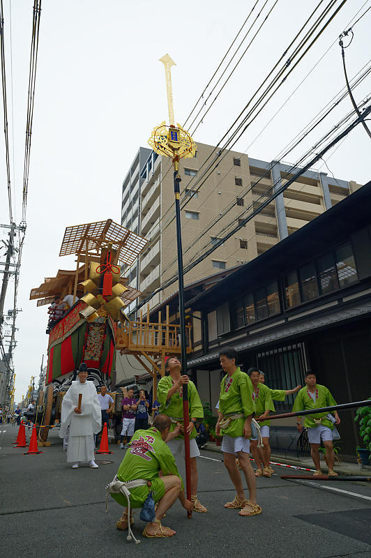 2019祇園祭後祭・大船鉾剣鉾差し上げ_f0032011_19593926.jpg
