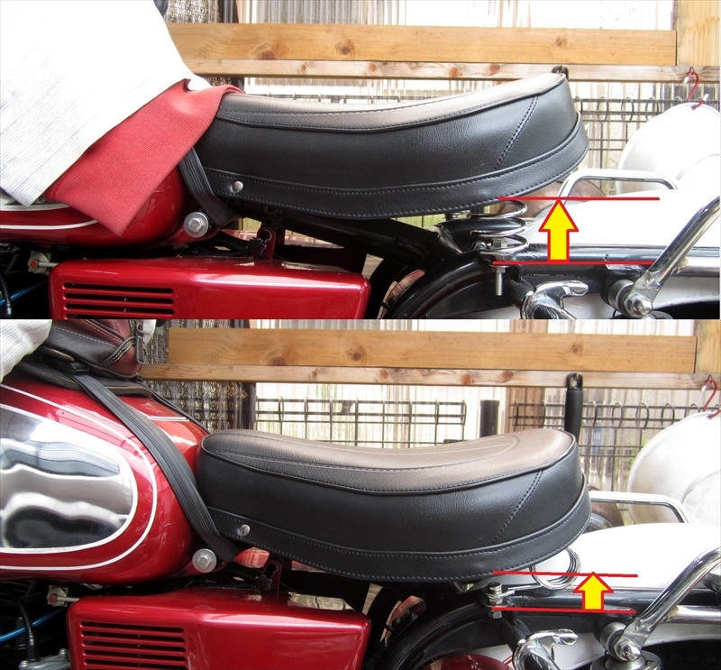 SALE／63%OFF】 シートスプリング バイク用 汎用 アメリカン ハーレー ヘアピンタイプ
