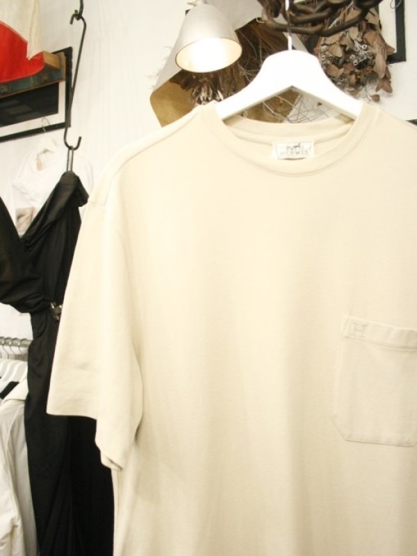 ちゃんとしたショップカード、作ります！！　入荷HERMES/エルメス　リネンシャツ、ポケットTシャツ、Tシャツ_f0180307_01211500.jpg