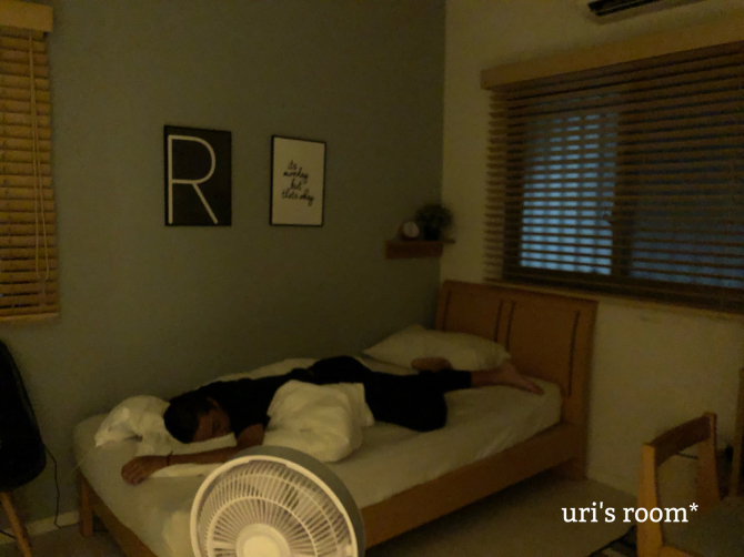 息子の部屋にも理想の夏布団を。_a0341288_10314224.jpg
