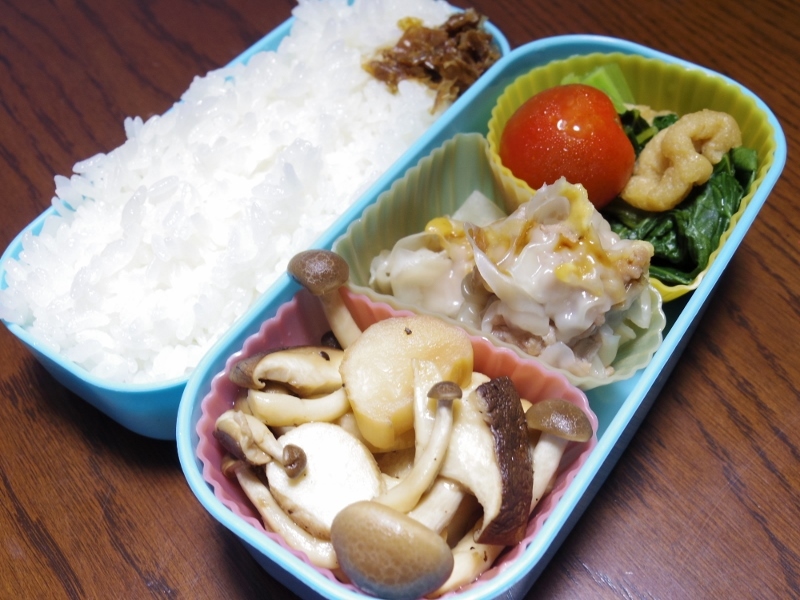 ある日のお弁当（シュウマイ）_b0287241_06275421.jpg